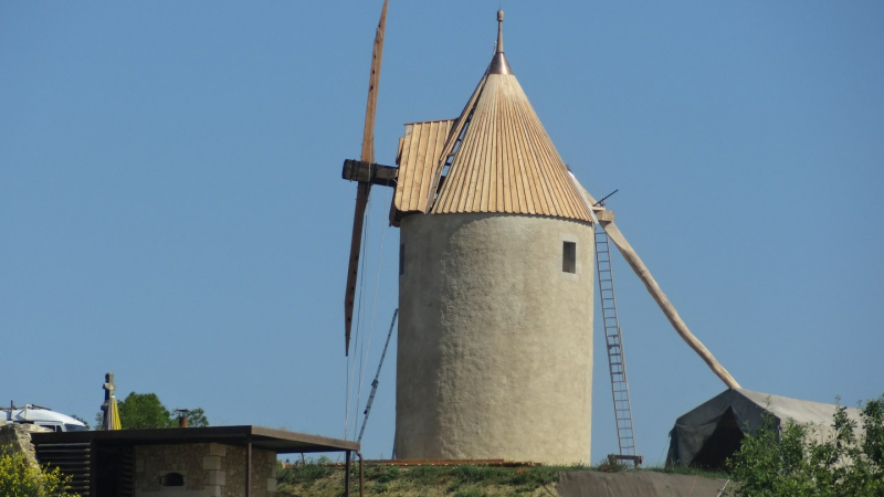 Le moulin à vent, sorti de ses ruines, bientôt opérationnel  