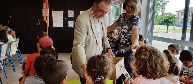 Les enfants du Centre de Loisirs partenaires du Rassemblement International Cittaslow !
