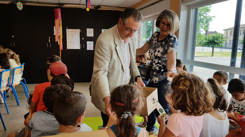 Les enfants du Centre de Loisirs partenaires du Rassemblement International Cittaslow !