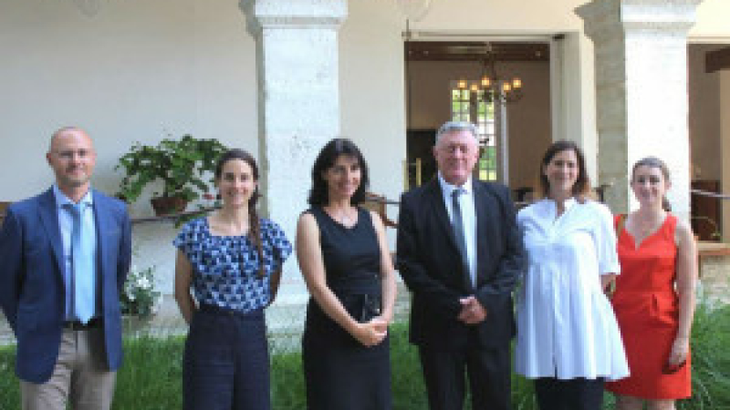  Catherine Séguin a visité la commune