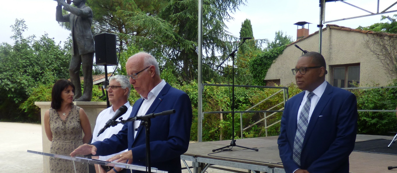 Inauguration de l'édition 2018  de Jazz in Marciac