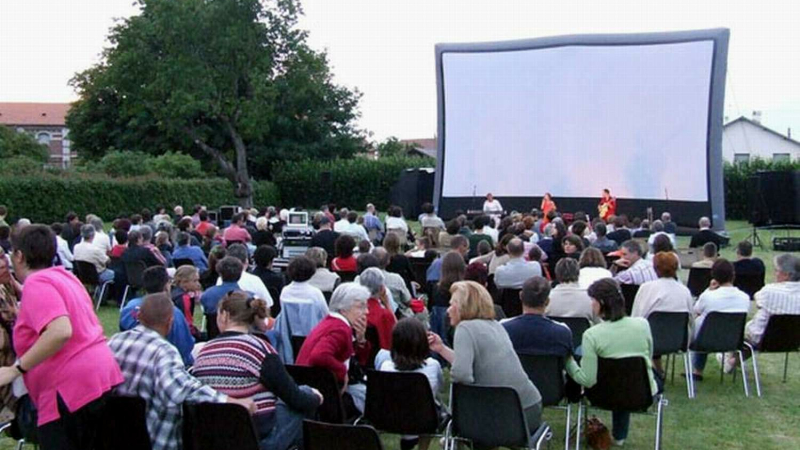 Cinéma en plein air