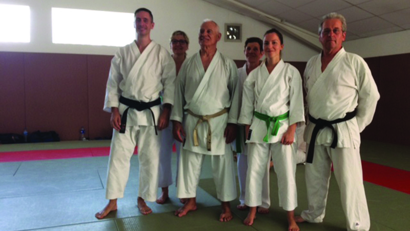 Stage de Karaté avec Jean-Pierre Lavorato,