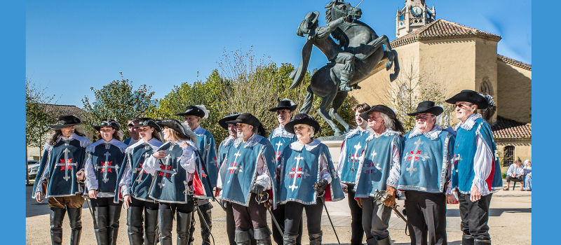 Lupiac met en scène la vie de d’Artagnan  