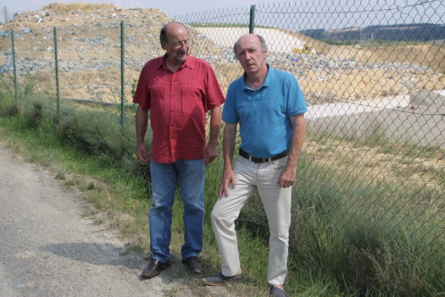 Jean-Manuel Fullana « Pavie, sachez qu’on va enfouir ! » et Alain Baudry « Les Amis de la Terre»