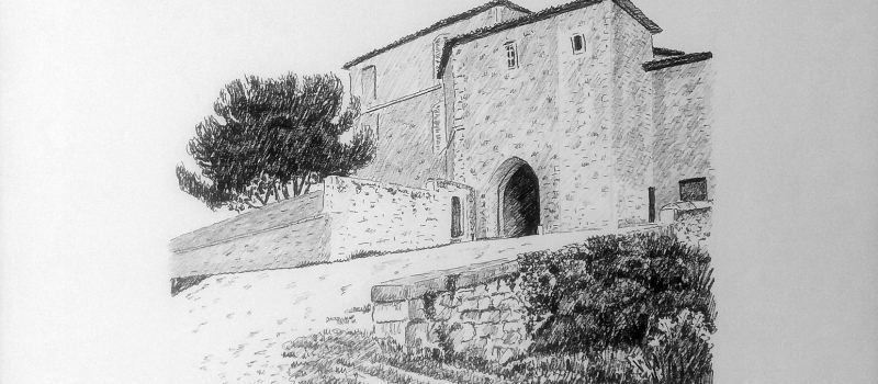 Bernard Comte expose ses dessins à l'encre à la galerie "Lumières de Lomagne"