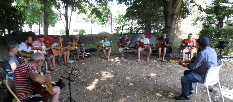 Jazz Manouche au camping de l'Arros