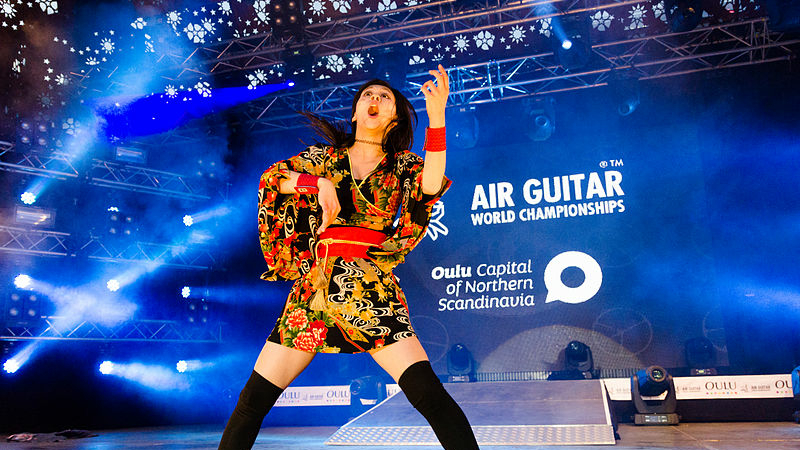 Devenez Air Guitarist 