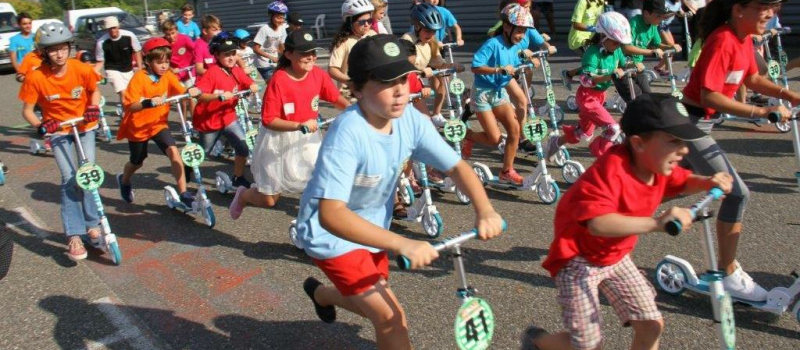 Fêtes de la Bouquerie : C'est parti pour les courses à trottinettes 