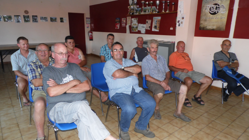 Société de chasse du Bas-Arros en assemblée générale : 