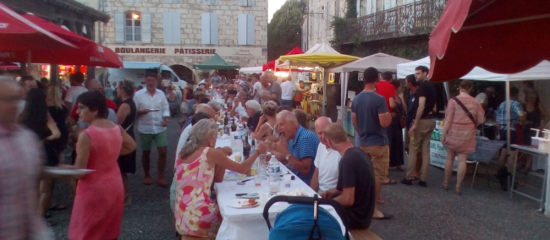 Soirées gourmandes ce jeudi 9 août à Saint-Clar