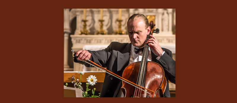 Concert pour violoncelle seul  en l'église de Nogaro