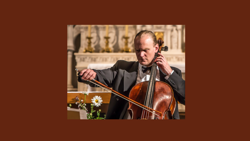 Concert pour violoncelle seul  en l'église de Nogaro