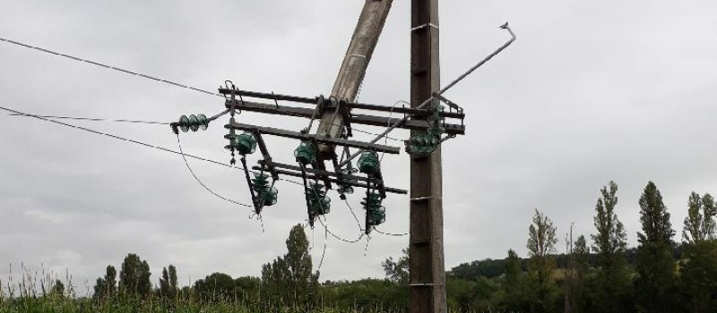 Enedis se mobilise suite aux orages