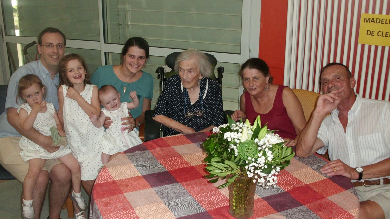 Bon anniversaire Madame de Cleene 
