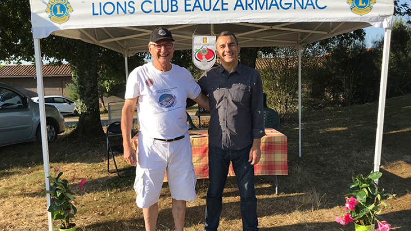 Une belle action du Lions Club Eauze 