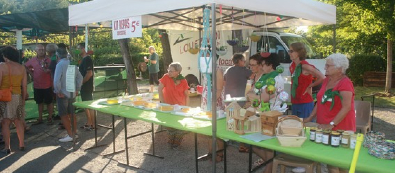 LE DEUXIEME MARCHE GOURMAND DE NUIT DU 29 AOÛT  SERA AUSSI ECO RESPONSABLE.