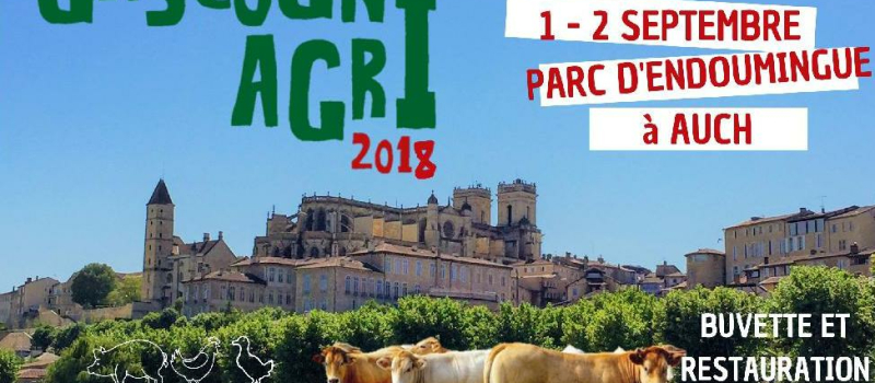 Samedi 1 et dimanche 2 septembre Gascogn'Agri revient à Endoumingue