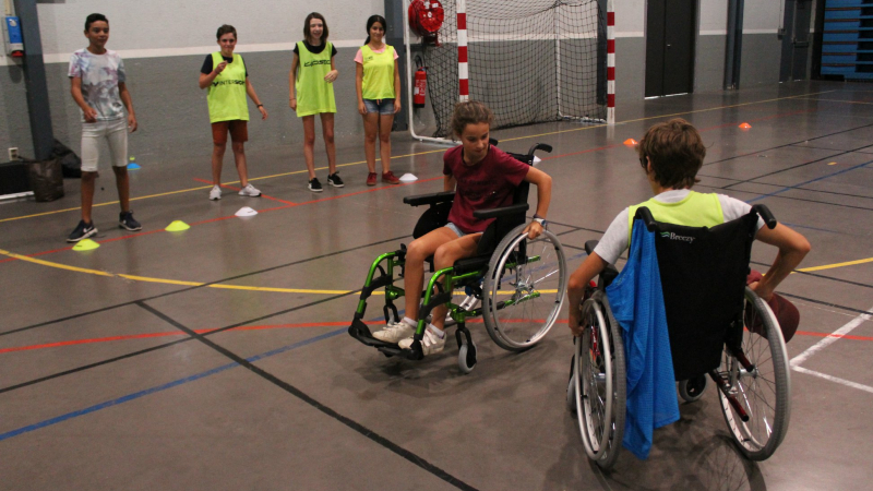 Les jeunes et le handisport