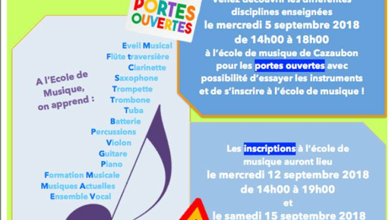 L'école de musique fait sa rentrée