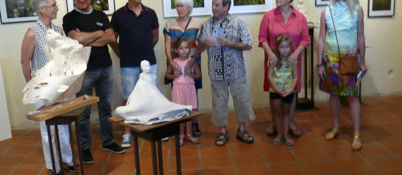 Trois artistes s'exposent à la Cavéa