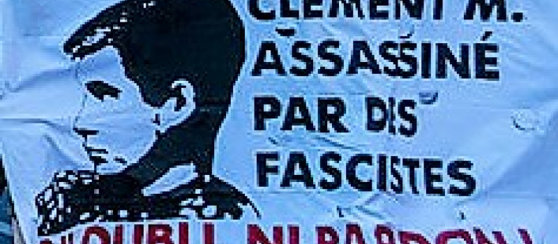 Rassemblement en hommage à Clément Méric