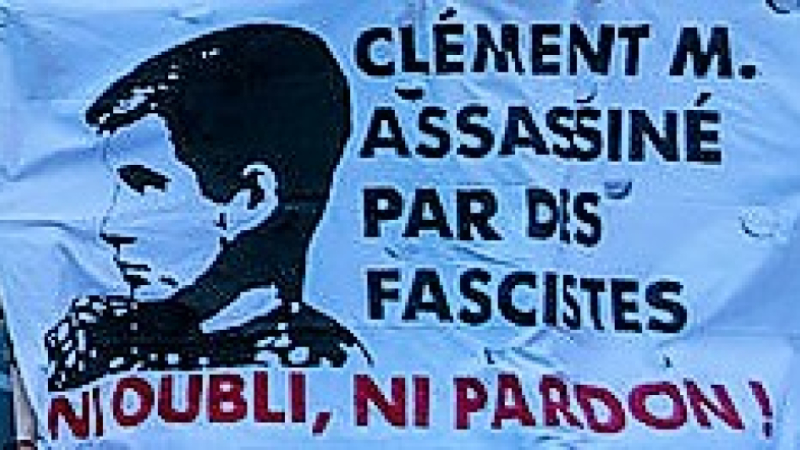 Rassemblement en hommage à Clément Méric