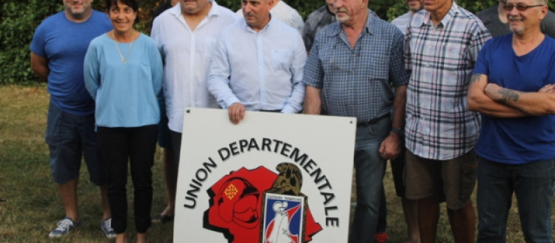 Renouvellement du Bureau exécutif de l'Union Départementale des sapeurs-pompiers du Gers.