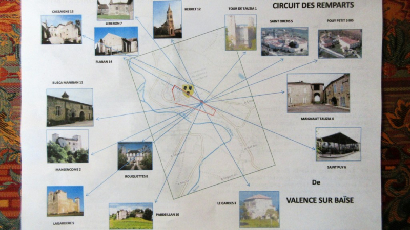 La nouvelle plaquette sur le circuit des remparts bientôt disponible