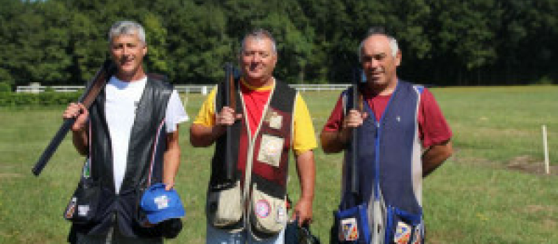   Les champions d’Europe étaient au ball-trap