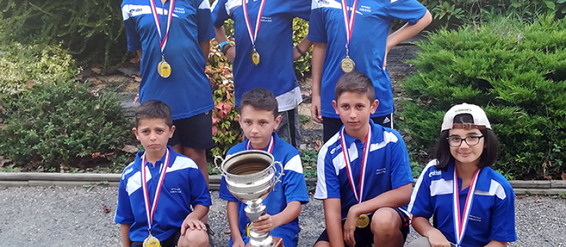 Pétanque : Les minimes champions du Gers