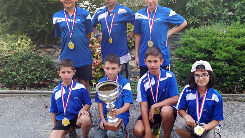 Pétanque : Les minimes champions du Gers