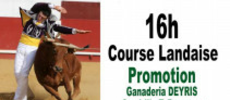 Course landaise promotion