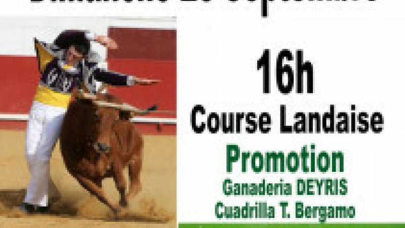 Course landaise promotion