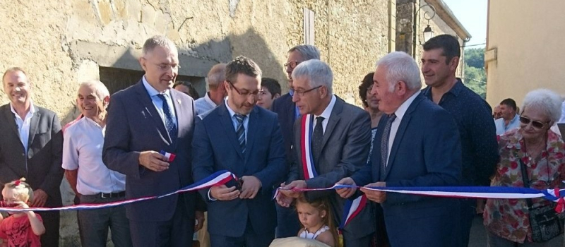 Inauguration de travaux 