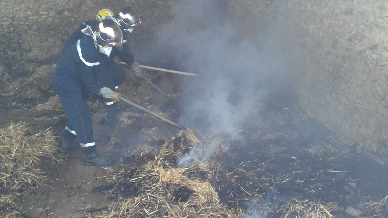 Fait divers un feu de broussailles menaçant