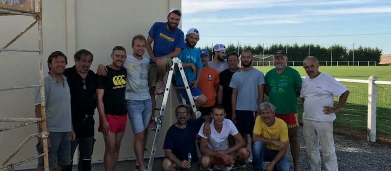 Des travaux au stade de Labarthète