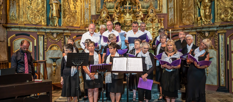 Double concert vocal  à Avéron-Bergelle