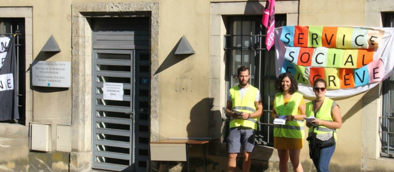 Maison des solidarités : La gréve n'aura duré que quelques heures