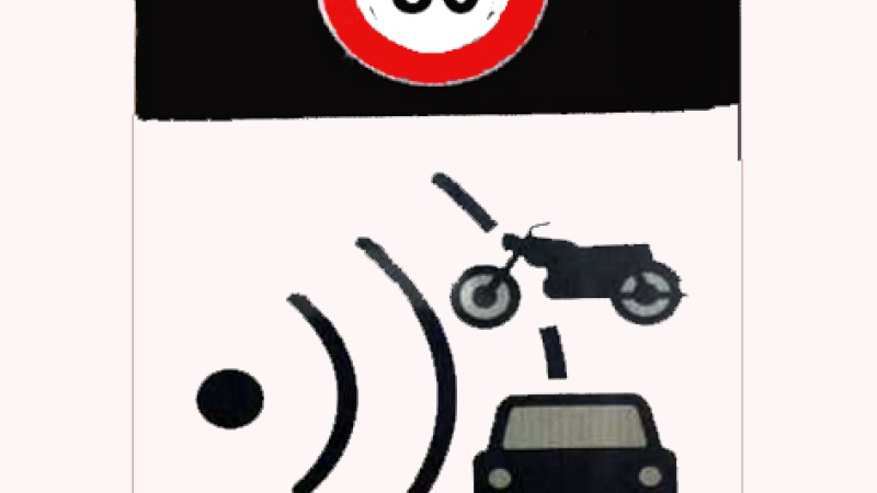 Elle gonfle ! elle gonfle ! la cagnotte radars. 