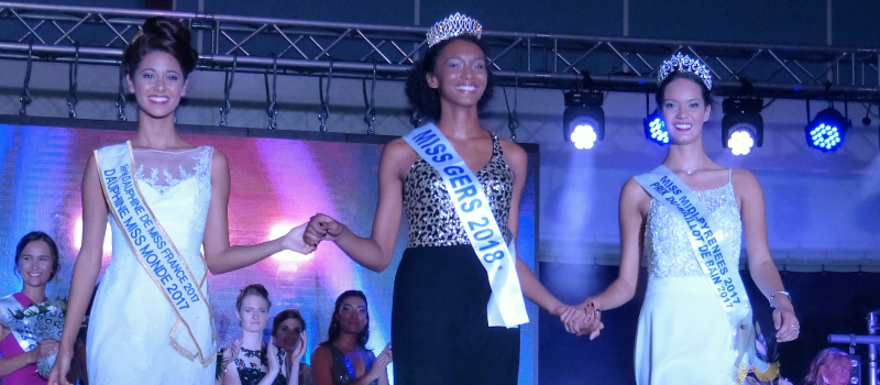 Léa Collet, 19 ans Miss GERS 2018