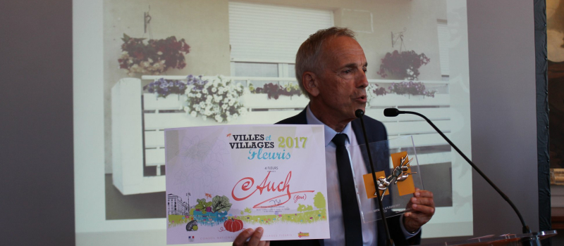 Une quatrième fleur pour la ville