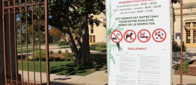 Un parc à l'abri des mégots et des déjections canines.
