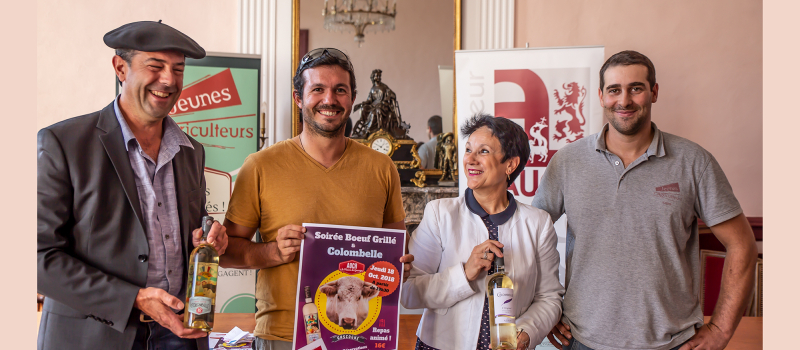 La Colombelle primeur de Plaimont dégustée à Auch  