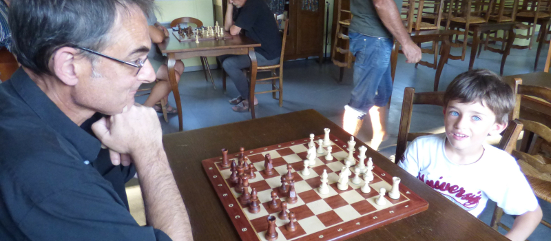 L'équipe Chess in Marciac s'entraîne pour la compétition