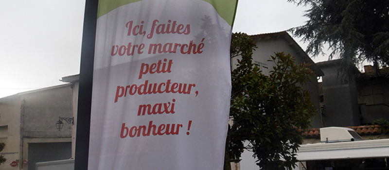 Chaque lundi un marché de qualité 