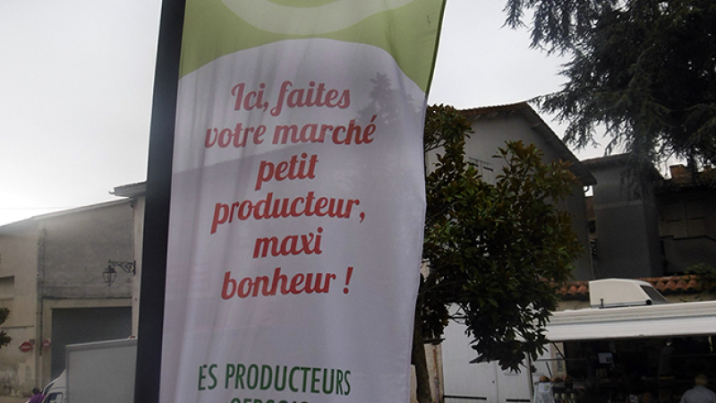 Chaque lundi un marché de qualité 