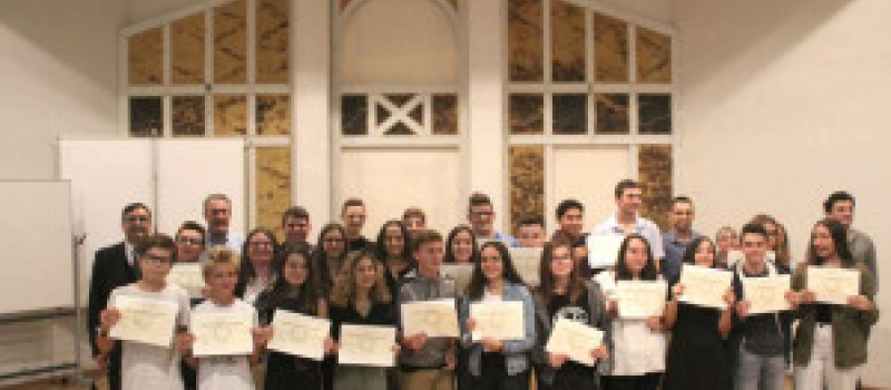 Remise du diplôme national du brevet au collège