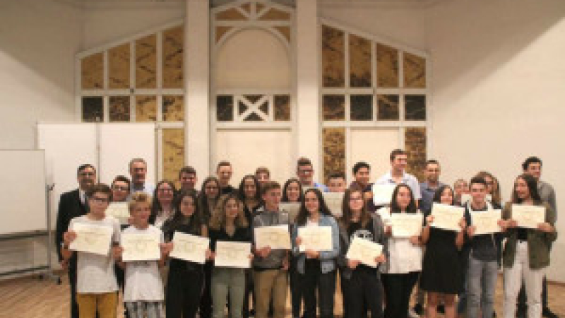 Remise du diplôme national du brevet au collège