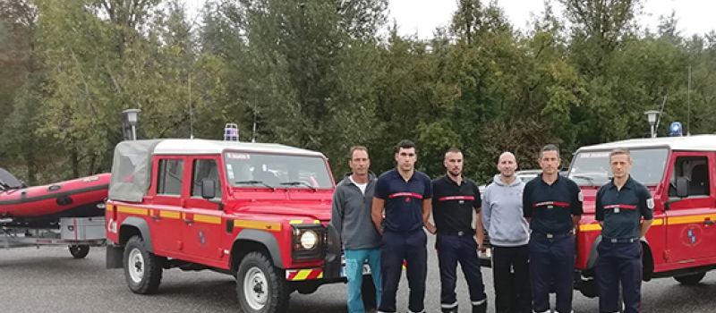 Les pompiers gersois en mission dans l'Aude